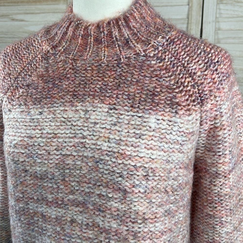 Basin + Range Cozy Mockneck Knit Sweater Small - Picture 3 of 13